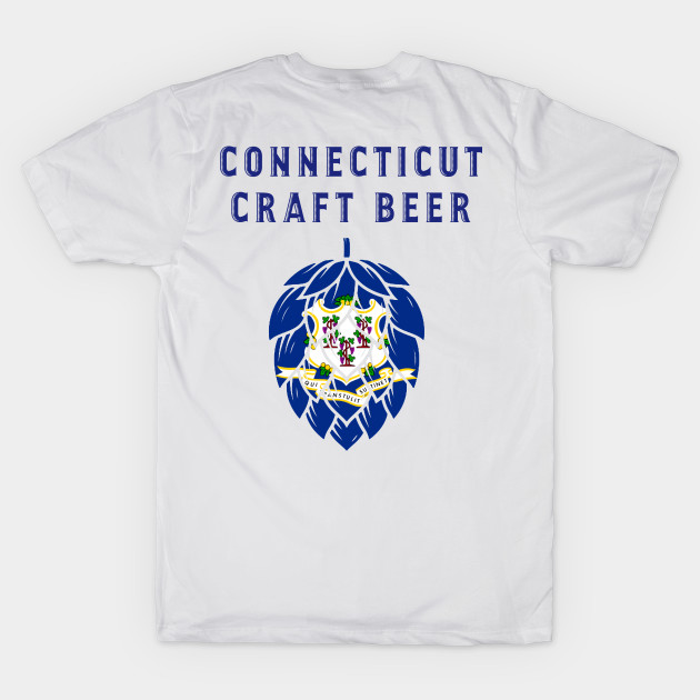 Connecticut State Flag United States of Craft Beer